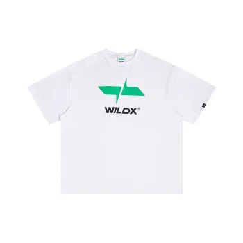 WILDX Summer Basic Logo Short-Sleeved T-Shirts Unisex