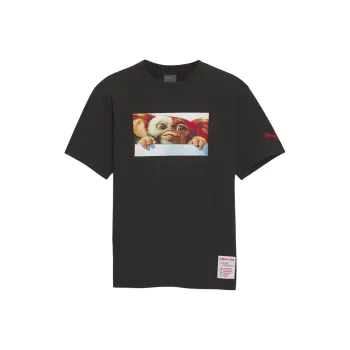 PUMA T shirt HOOPS X GREMLINS T Shirt Men's Black