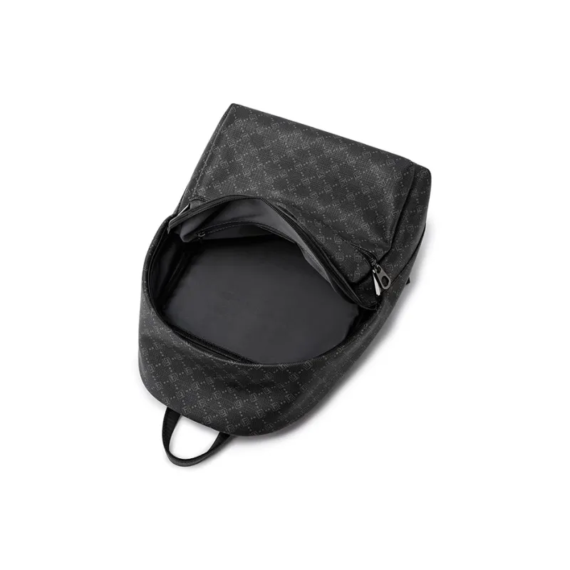 FAIRWHALE PU Backpack Regular Unisex Lead Gray-6
