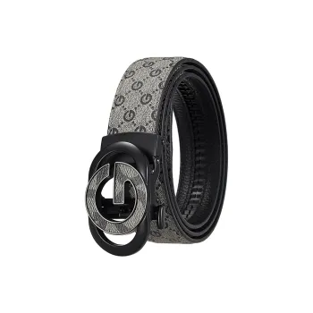 JONNY MOORE Top Grain Cow Leather Belts Men's 3.5CM