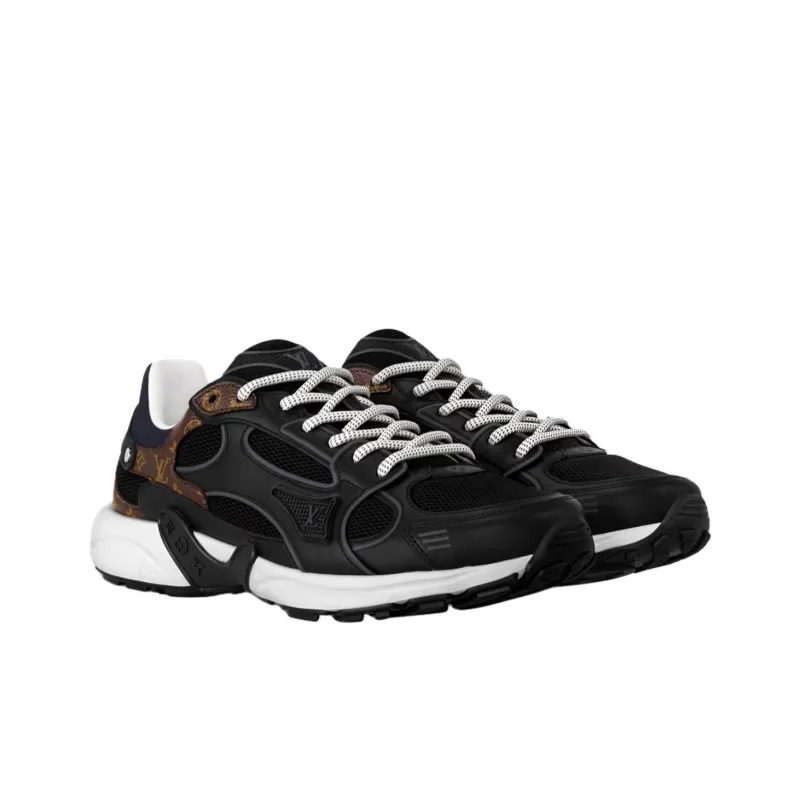 LOUIS VUITTON Olympia Low Top Casual Shoes Women's Black-1