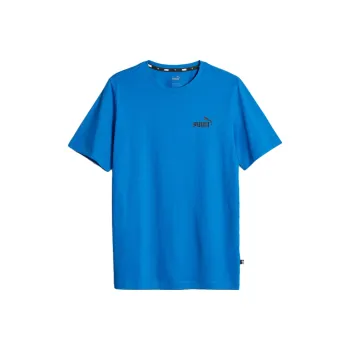 PUMA T-shirt Essentials Small Logo Homme T-Shirt Men's Blue