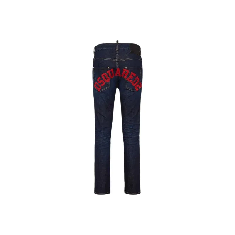 DSQUARED 2 Logo embroidered Skinny Jeans-1