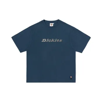 Dickies T Shirts Men Dark Marine Blue/C7E