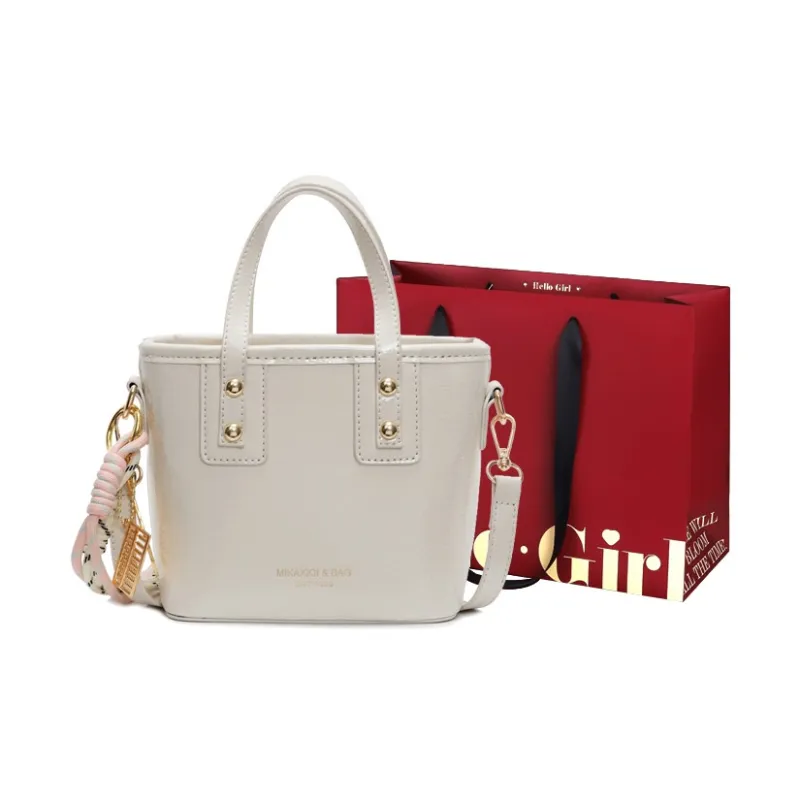 GOX PU Bucket Bag Handbag Women's Multicolor-0