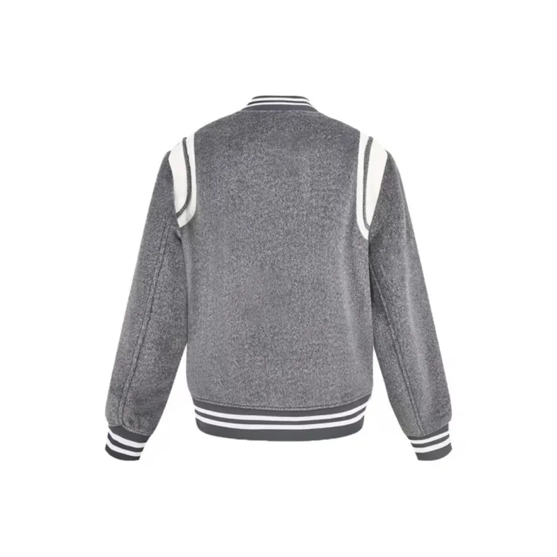 RTTO Baseball Jacket Unisex Ecru-2