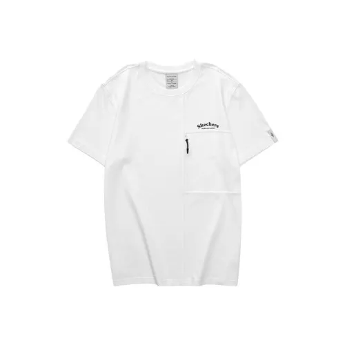 Skechers T-Shirts Men Bright White