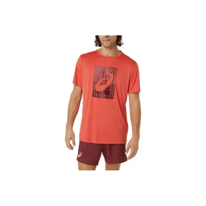 Asics T-Shirts Men Orange-0