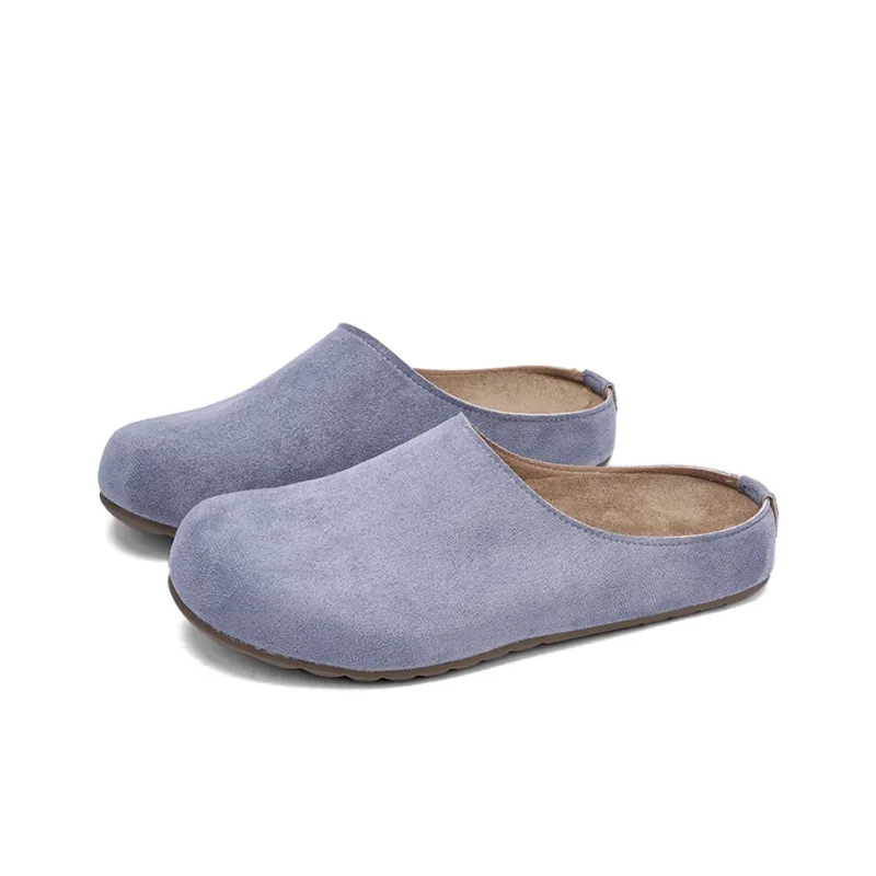 XMISTUO Quiet Abrasion Resistant Slip Resistant Wrap toe Slippers Women's-30