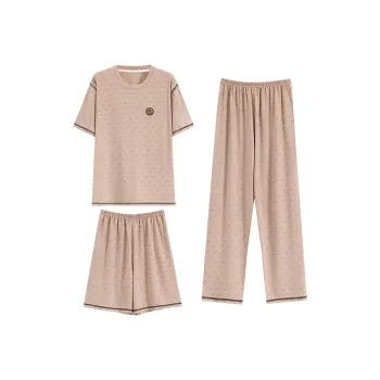 MADALLO Pajama Set Men's Light Brown
