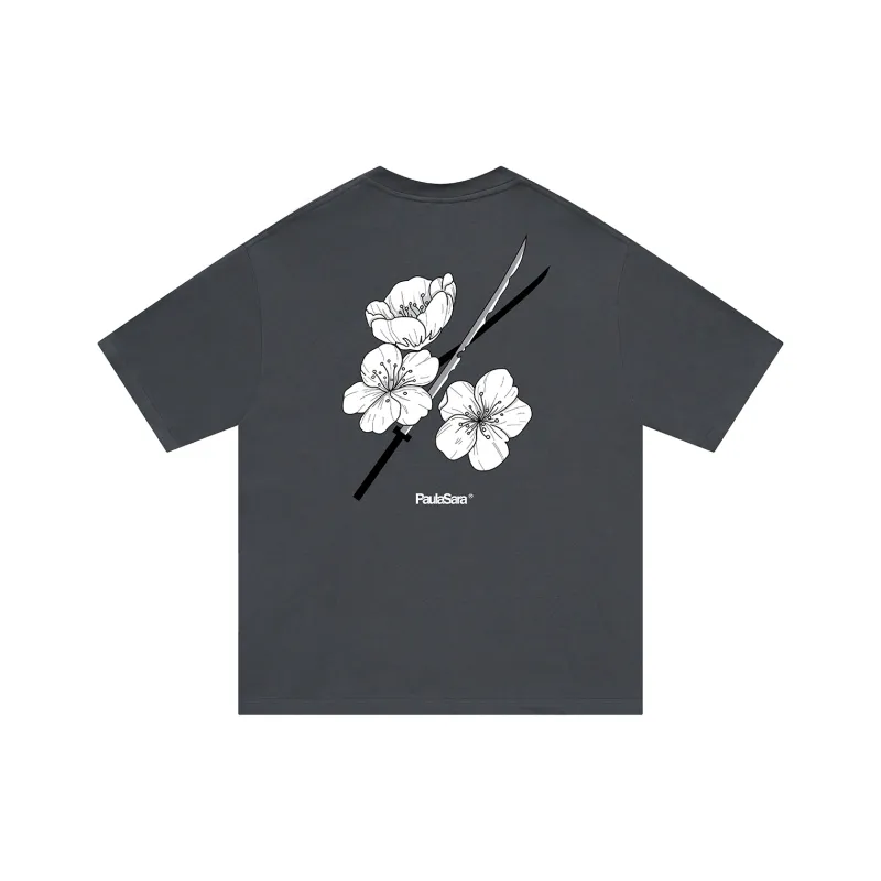 PAULASARA Short Sleeved T Shirts Unisex-7