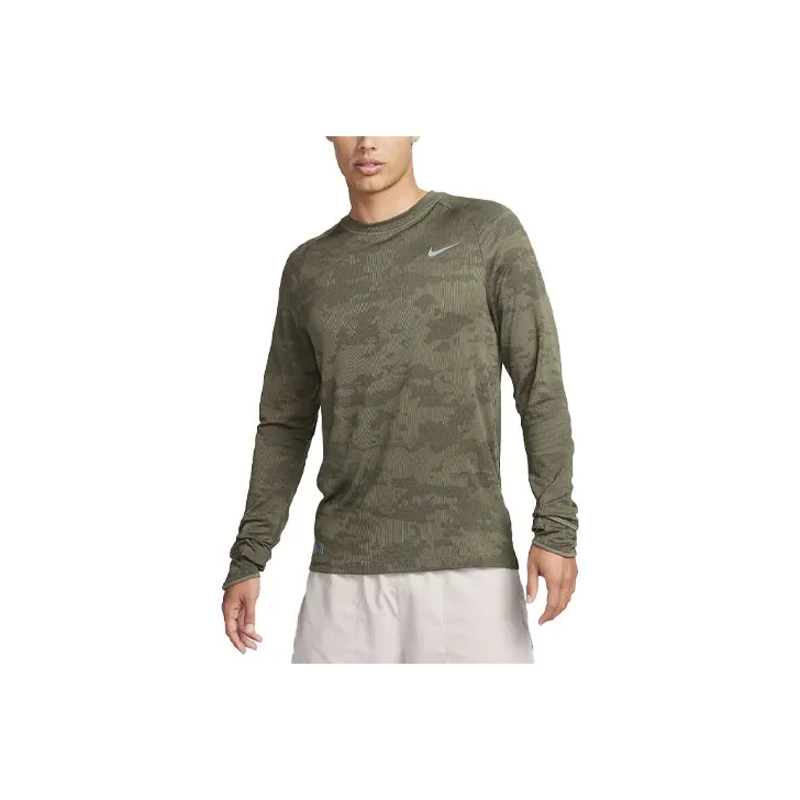 Nike T Shirts Men Medium Olive-2