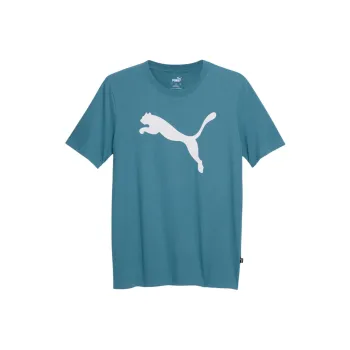 PUMA Essentials Big Cat Men's Tee T-Shirt Men's Thick Blue