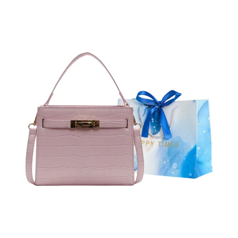 ROUNDOT PU Crossbody Bag Regular Women's White/Black/Burgundy/Pink-21