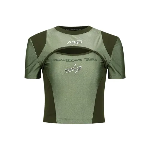 ANDERSSON BELL SS24 T Shirt Women's Khaki