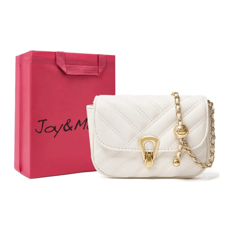 Joy&Mario Refined Crossbody Bag, Underarm Style, Fashion Trend Lightweight Practical Commute Regular Women's Black/Ecru-4