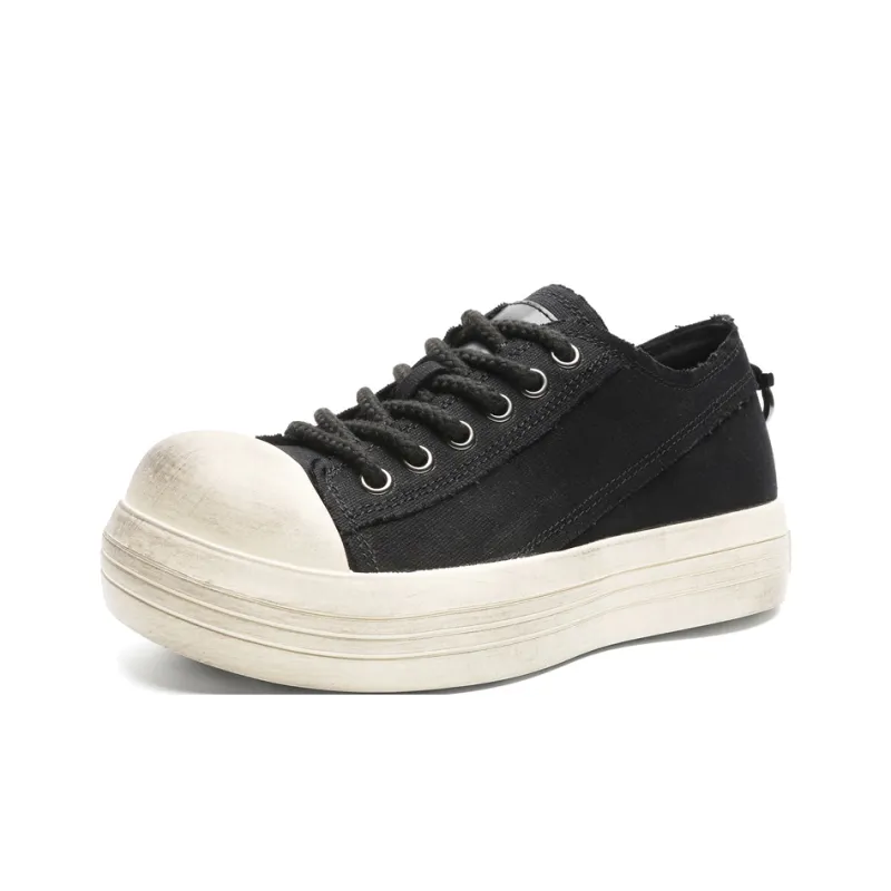 A Fairy Tale Of A Pair Of Shoes Low Top Canvas Shoes Men's-4