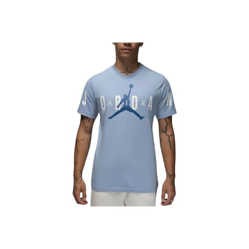 Jordan Air T-Shirt Men's Industrial Blue-0