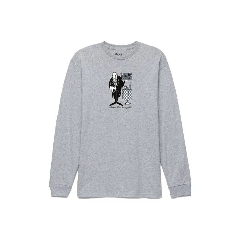 Vans Served Hot T-Shirts Men Gray-0