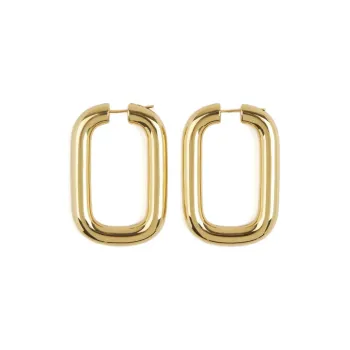 JIL SANDER Logo engraved Earrings