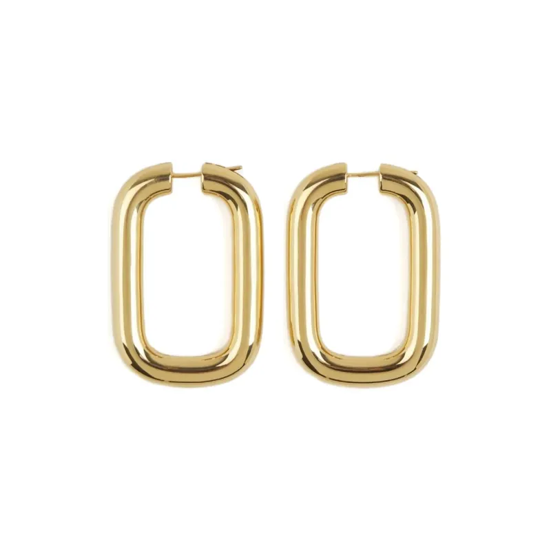 JIL SANDER Logo engraved Earrings-0