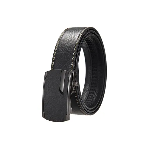 JONNY MOORE Top Grain Cow Leather Belts Men's 3.5CM