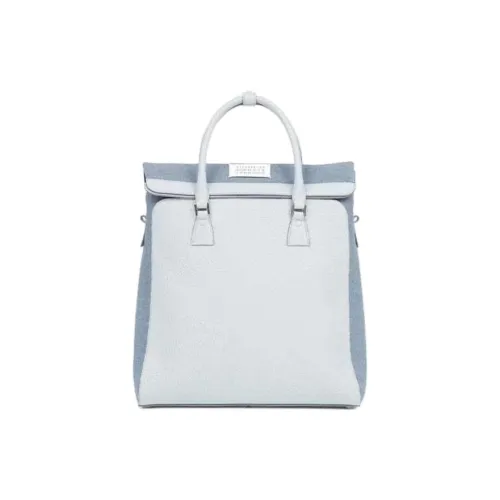 Maison Margiela 5AC Cow Leather Backpack, Shoulder Bag, Crossbody Bag, Handbag Women's Light Blue