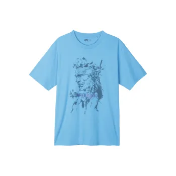 UNIQLO x Metal Gear UNIQLO X Metal Gear Co-brand T-Shirt Unisex Blue