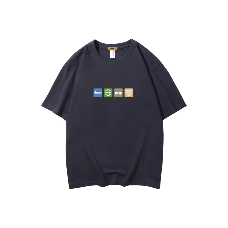 Jeep Drop Shoulder Sleeve T Shirt Unisex-12