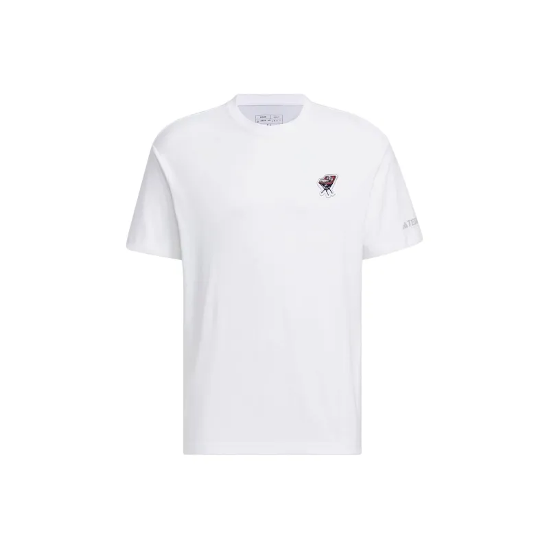Adidas T Shirts Men White-0