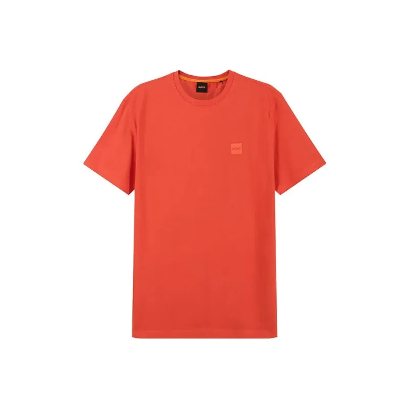 HUGO BOSS FW23 T Shirt Men's Orange Red-0