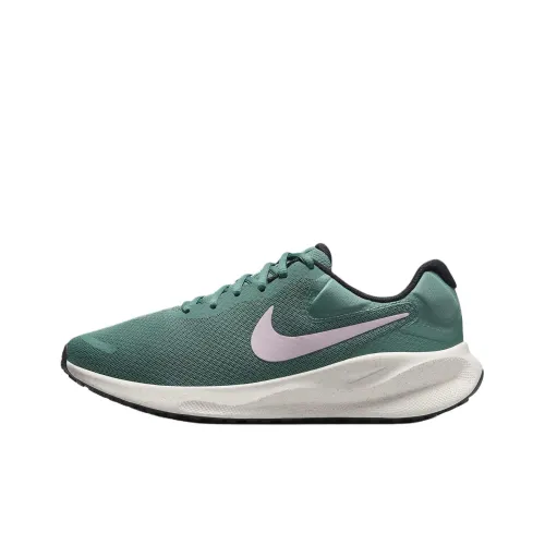 Nike PEARL 7 Anti Slip Wear Resistant Low Top Casual Running Shoes Women's Green