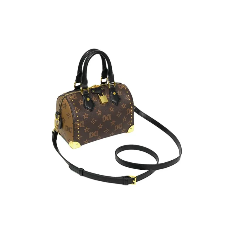 DAPHNE PVC One Shoulder Handbag Medium Size Women's Multicolor-1