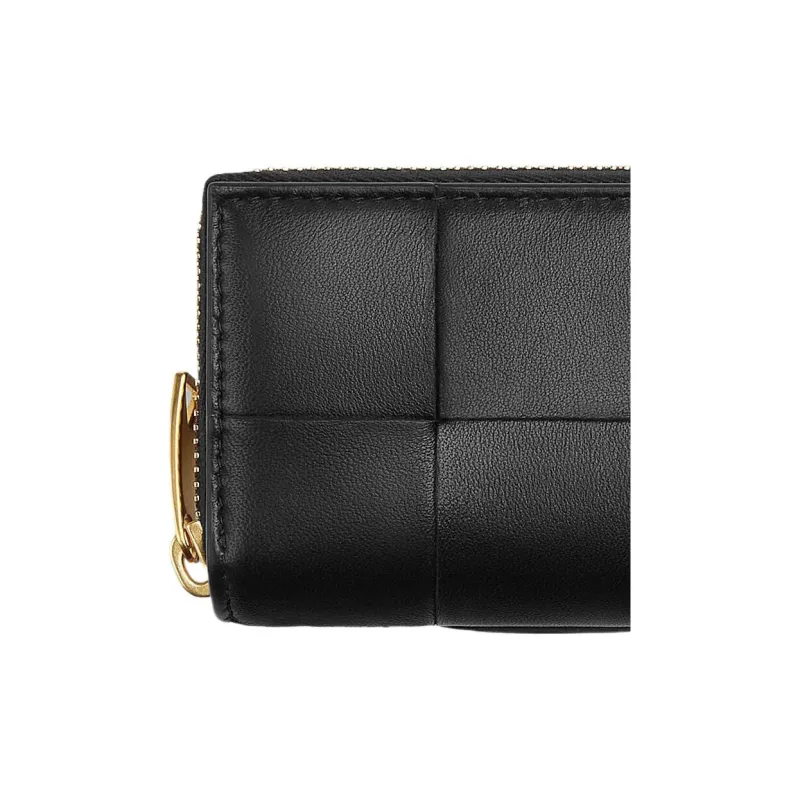 Bottega Veneta Cassette Accordion Zip Around Card Holder-3