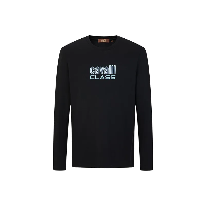 Cavalli Class T Shirt Men's Black-0
