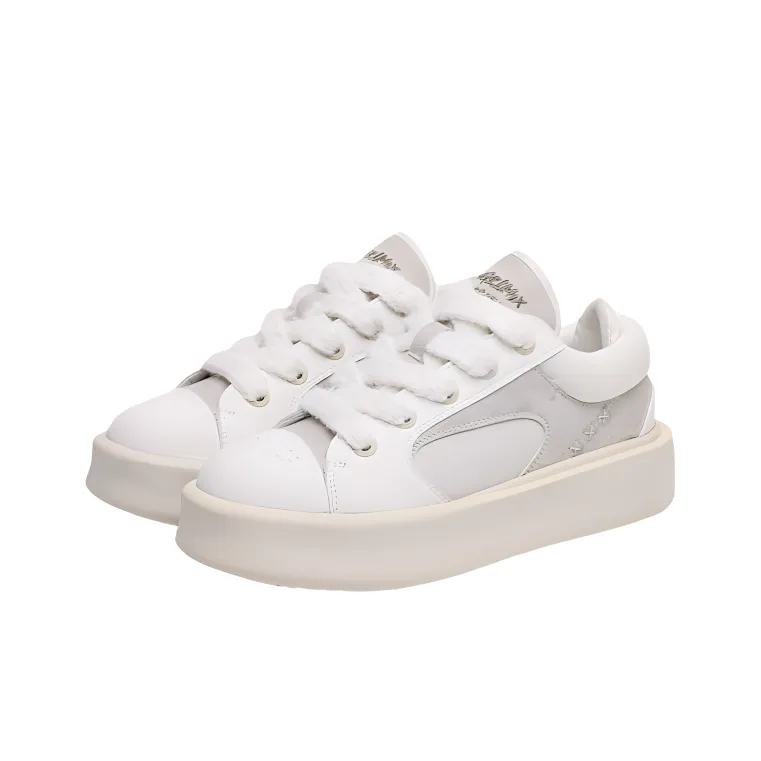 A Fairy Tale Of A Pair Of Shoes Low Top Skateboard Shoes Men's Koala Gray-1