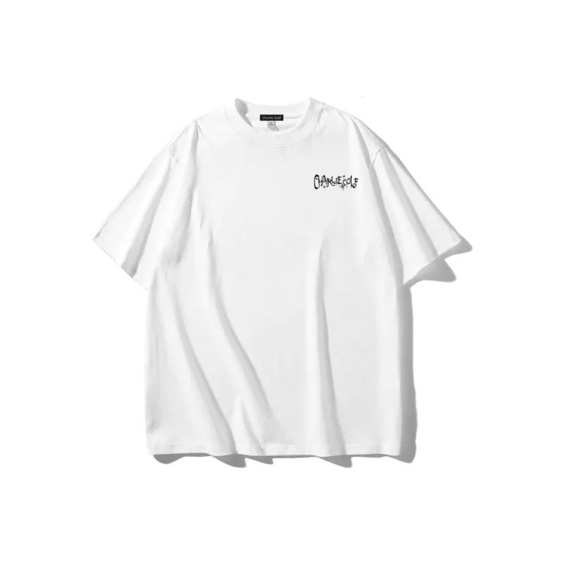 CHARLIE GOLF T Shirt Unisex White-1