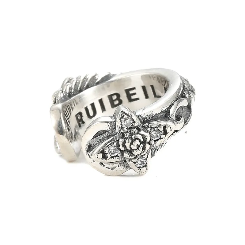 Ruibeila 925 Sterling Silver Clip On Earrings Men's-1