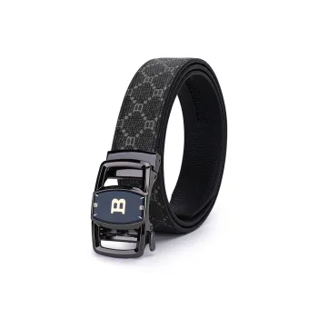 JONNY MOORE Top Grain Cow Leather Belts Unisex 3.5CM