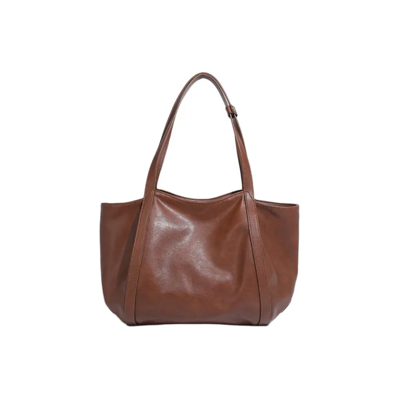 H YXIANG PU Portable Crossbody Bag, Shoulder Bag Regular Women's Black/Brown-6