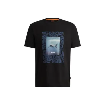 HUGO BOSS T Shirts Men Black