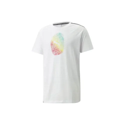 PUMA FAVORITES AOP T-Shirts Men White