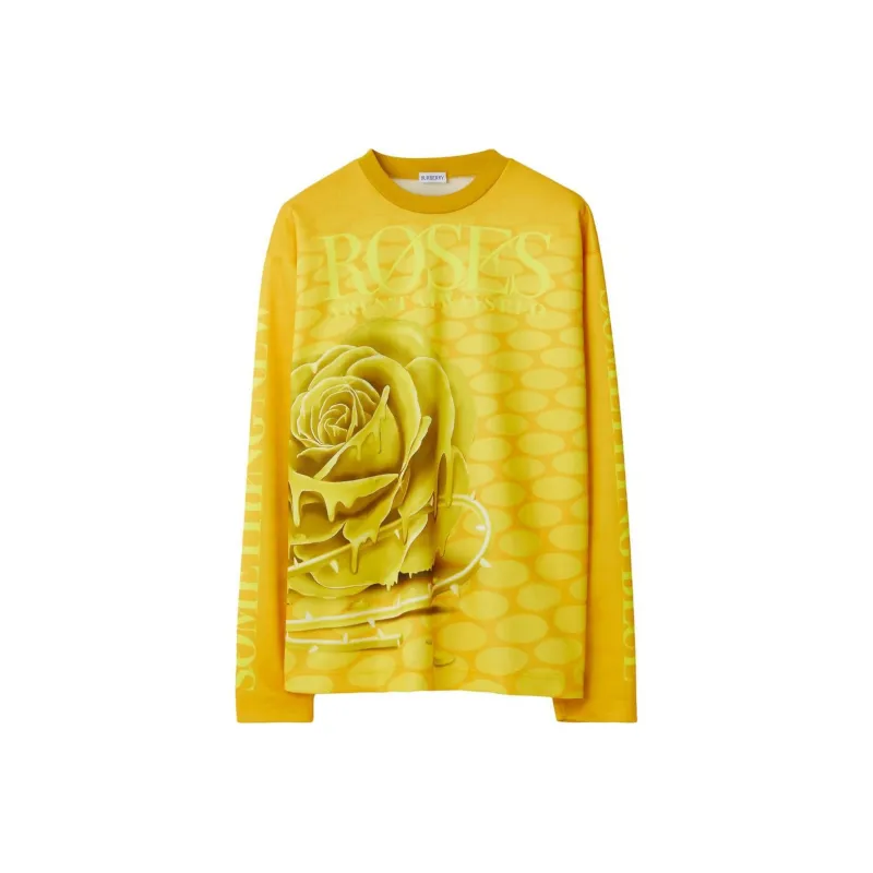 Burberry Rose Jersey T Shirt-0
