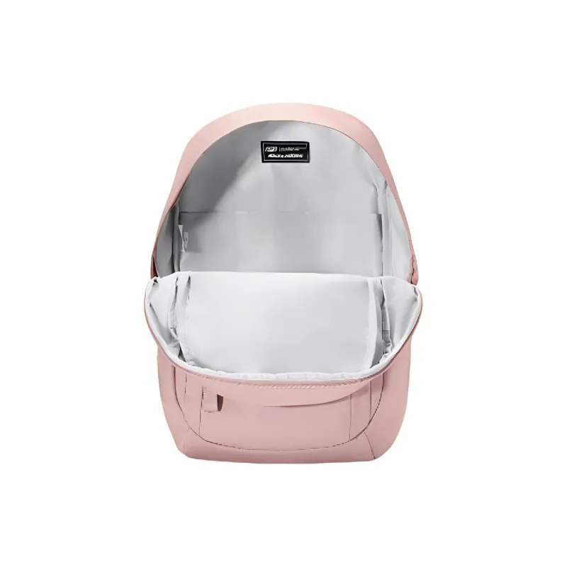 Skechers Fabric Backpack Unisex Gray Pink-3