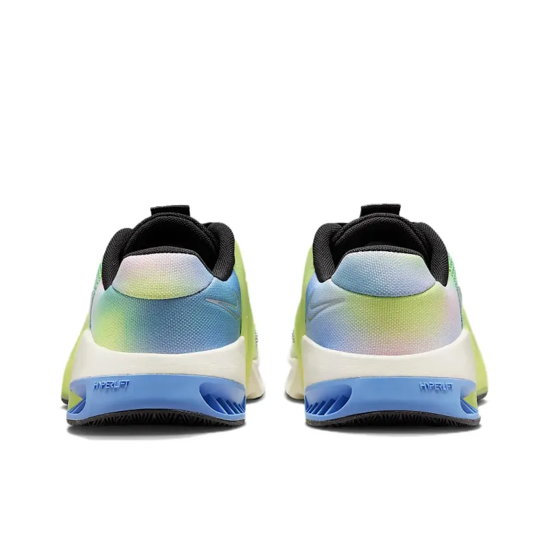 Nike Metcon 9 Se Black Light Lemon Twist Royal Pulse Metallic Silver Women's-4