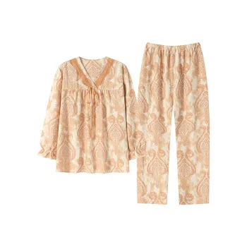 Herbal Primer Pajama Set Women's Combo Set