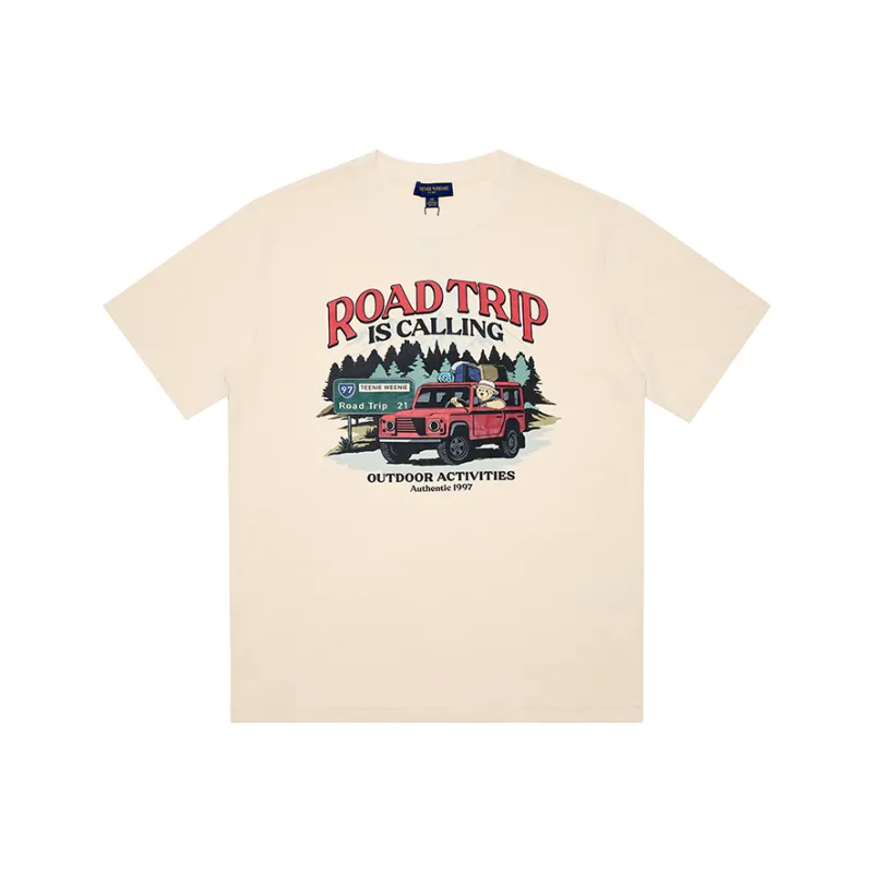 Teenie Weenie Men Camping 24SS T Shirt Summer Unisex-6