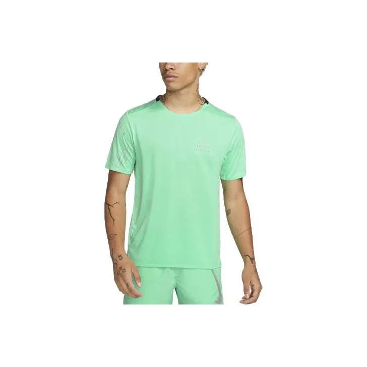 Nike Dri-FIT Run Division Rise 365 T-Shirt Men's Green Light-0