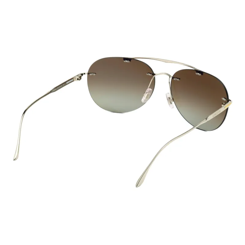 LONGINES Aviator Sunglasses Men's Palladium Gold-1