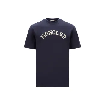 Moncler T Shirts Men Navy